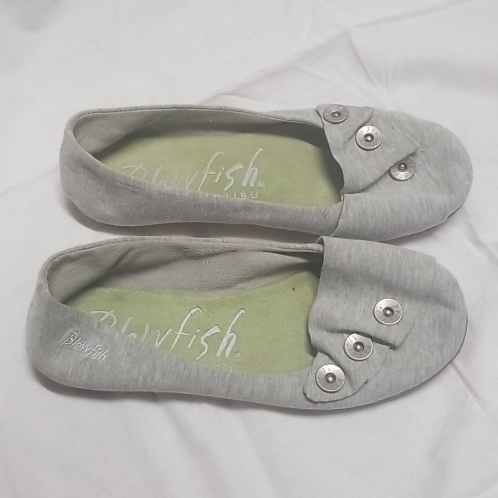 Blowfish Malibu Grey flats